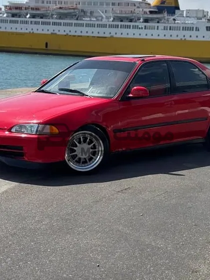 هوندا سيفيك 1992 اتوماتيك VTEC كاملة فتحة سقف