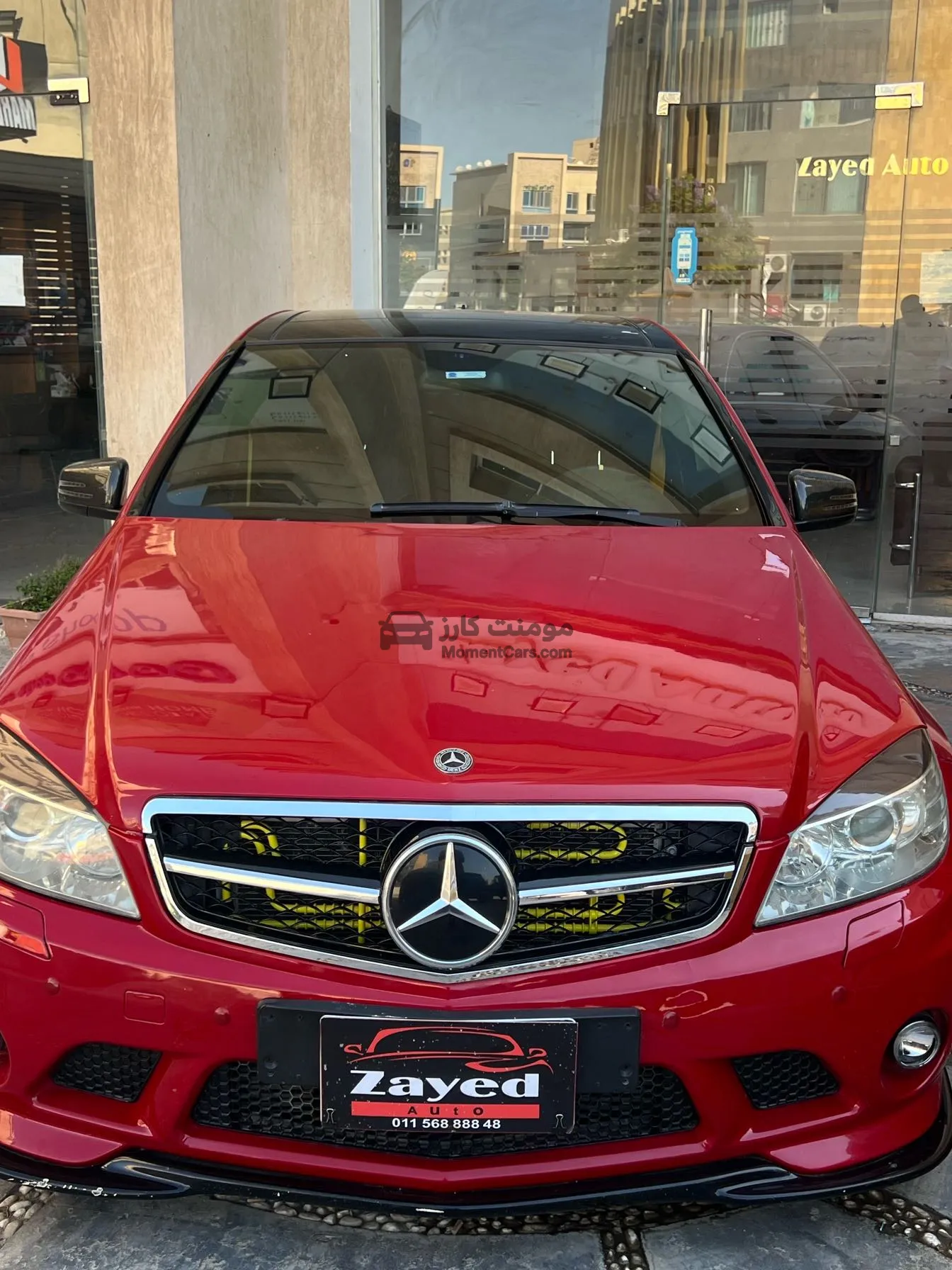 مرسيدس C180 موديل 2010 أعلى فئة AMG فتحة سقف