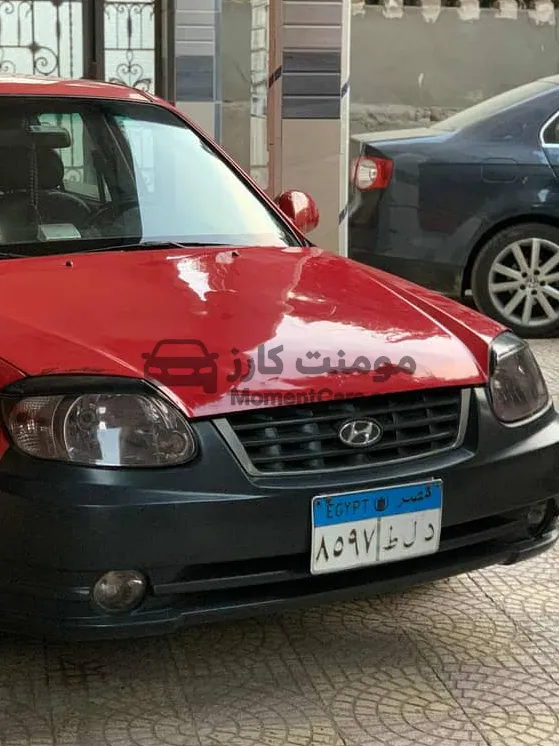 هيونداي فيرنا 2008 مانيوال 1600 سي سي دواخل فابريكة