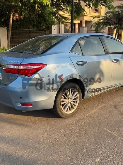 تويوتا كورولا 2016 خليجي للبيع عداد 103 ألف كم