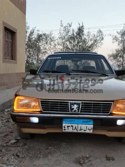 بيجو 505 موديل 1981 رشة نظافة جلد 2000 سي سي