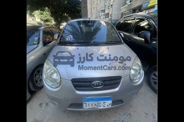 كيا بيكانتو 2008 اتوماتيك فابريكة للبيع 72 ألف كم