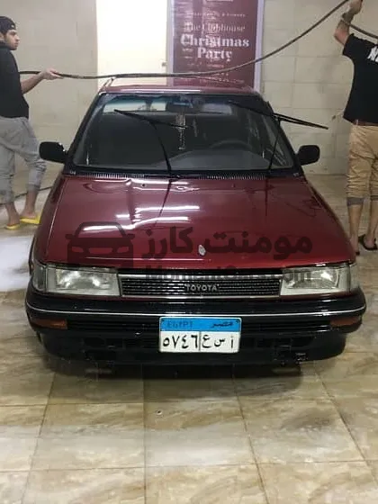 تويوتا كورولا 1989 مانيوال خليجي دواخل فبريكة للبيع