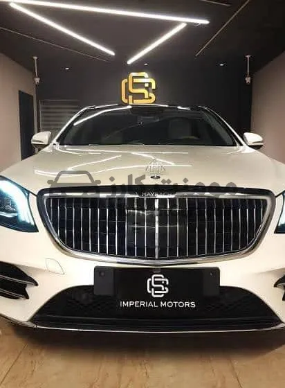 مرسيدس S450 موديل 2018 للبيع، معدلة بالكامل مايباخ 2020