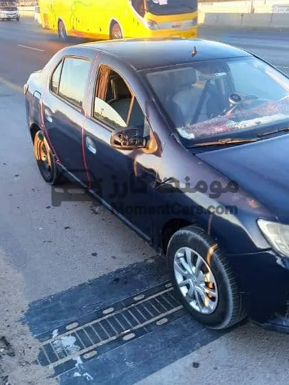 رينو لوجان 2018 مانيوال فرش جلد - حالة جيدة