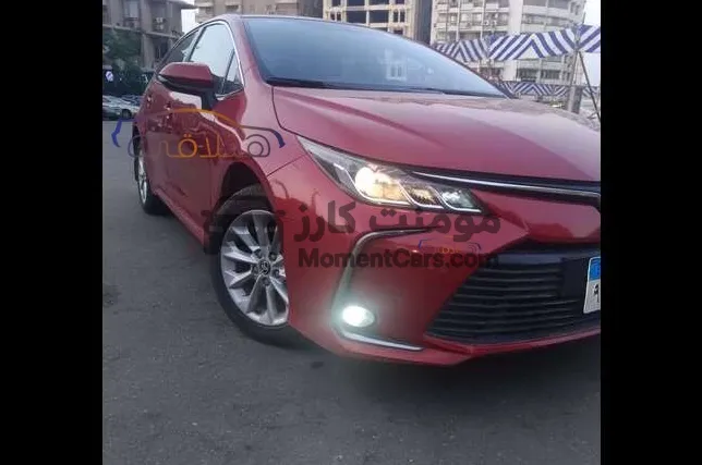 تويوتا كورولا 2021 اتوماتيك فئة تانية بحالة ممتازة