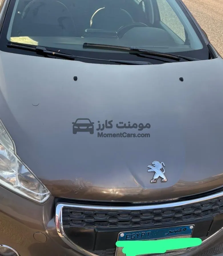 بيجو 208 موديل 2014 اتوماتيك فرش جلد