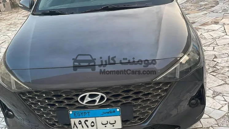 هيونداي أكسنت 2021 فابريكة 75 ألف كم اتوماتيك للبيع