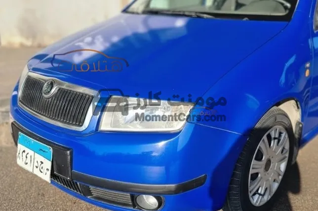 سكودا فابيا 2002 مانيوال 1400 للبيع