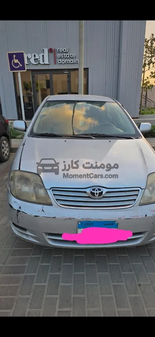 تويوتا كورولا 2003 اتوماتيك 1300 سي سي للبيع
