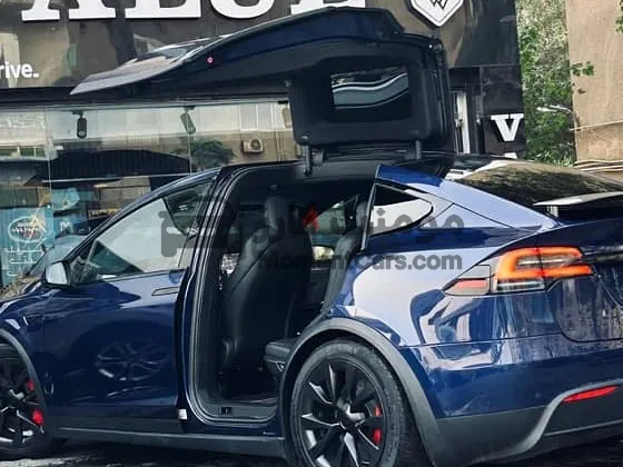 تيسلا موديل X لونج رينج 2023 كسر زيرو للبيع